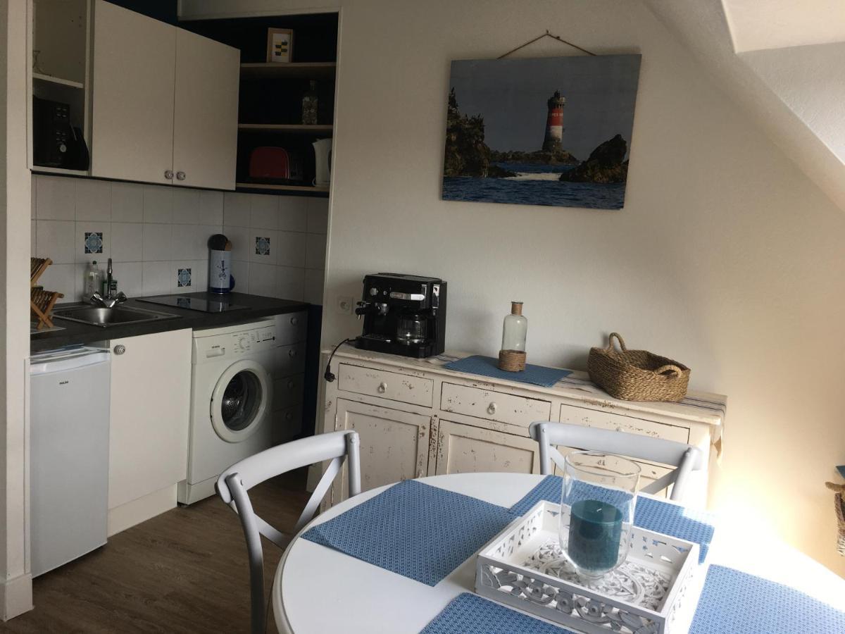 Ferienwohnung Tout A Pied ! T2 25M2 - Parking Prive - Wifi Larmor-Plage Exterior foto