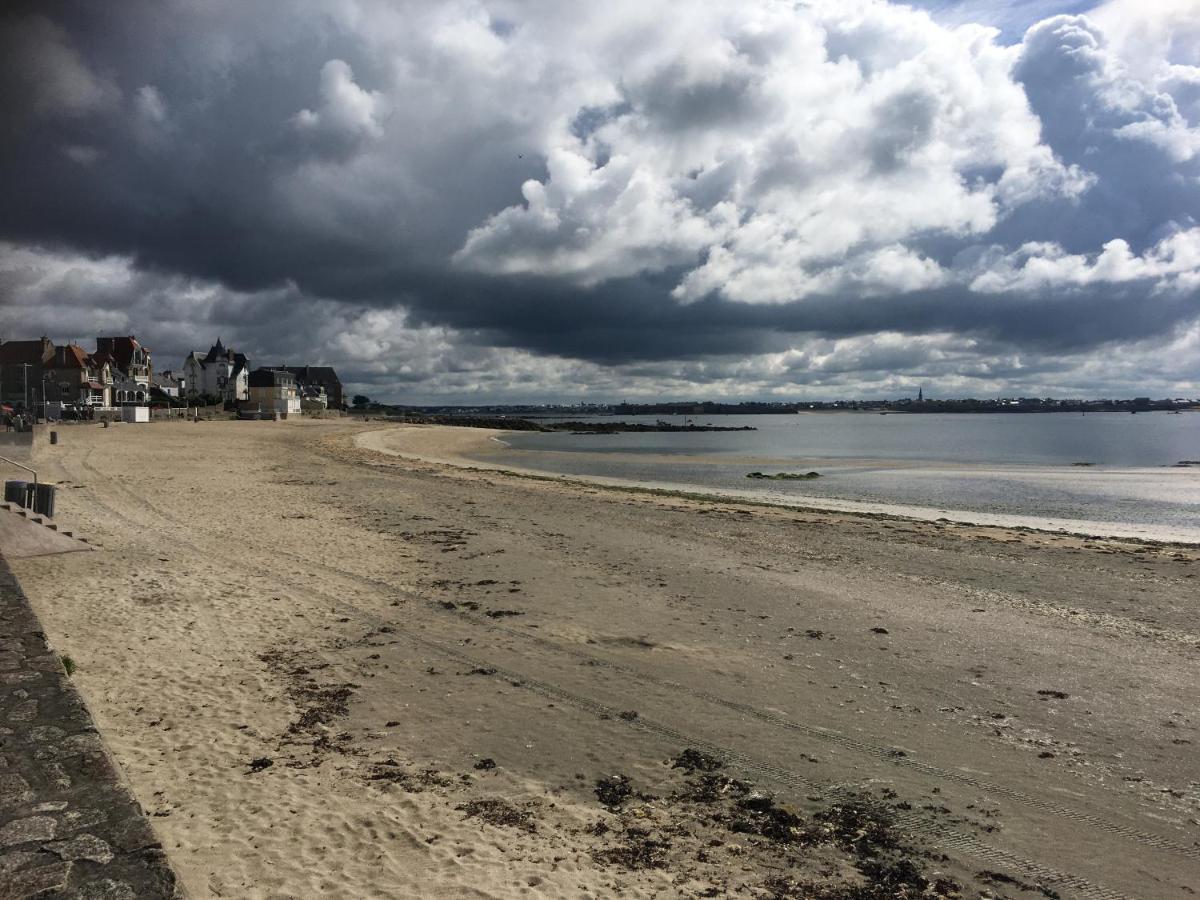 Ferienwohnung Tout A Pied ! T2 25M2 - Parking Prive - Wifi Larmor-Plage Exterior foto